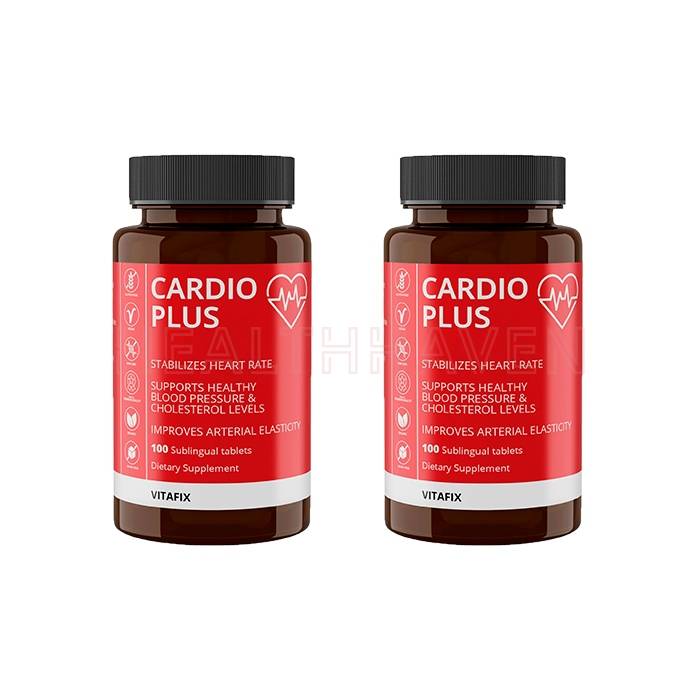 Cardio Plus - vidonge kwa shinikizo la damu